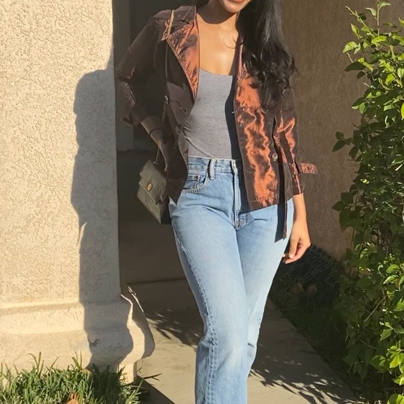 chocolate reflective jacket - Picture 2 of 3